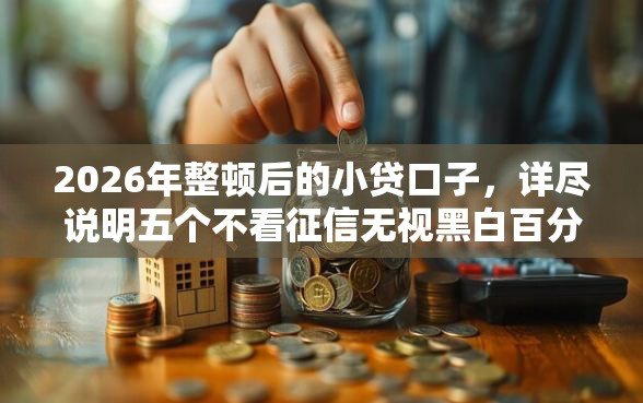 2026年整顿后的小贷口子,五个不看征信无视黑白百分百下款-借钱网